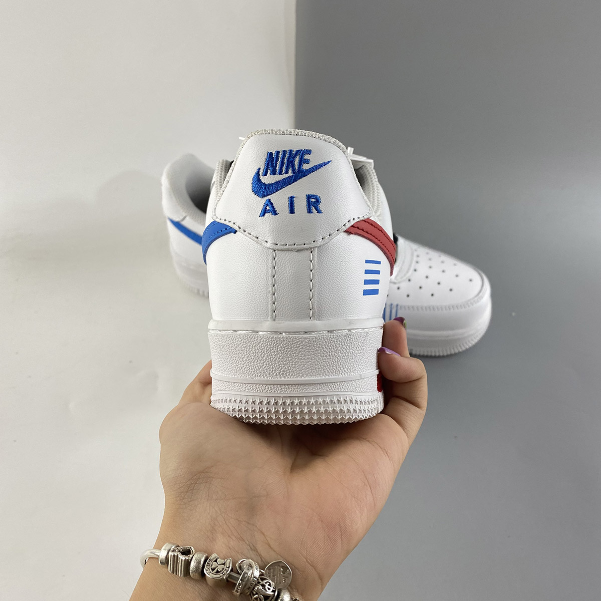 Nike-Air-Force-1-Low-DIY-White-Black-Red-For-Sale-4