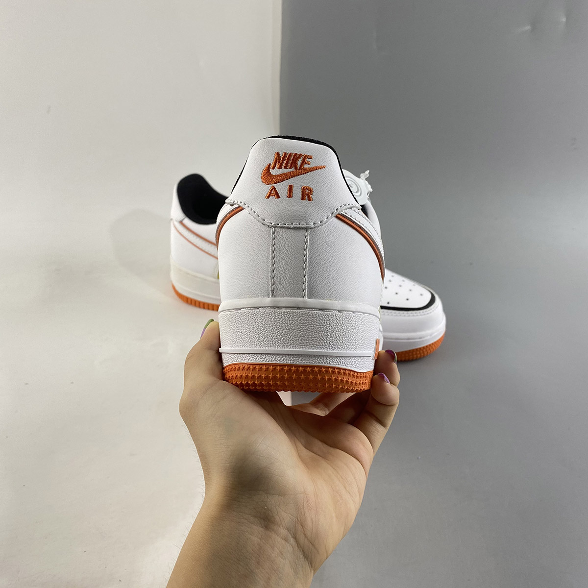 Nike-Air-Force-1-Low-DIY-White-Orange-For-Sale-4