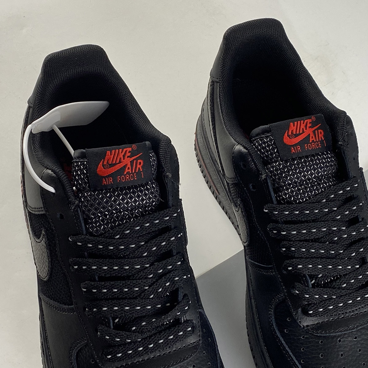 Nike-Air-Force-1-Low-Reflective-Black-Red-For-Sale-3