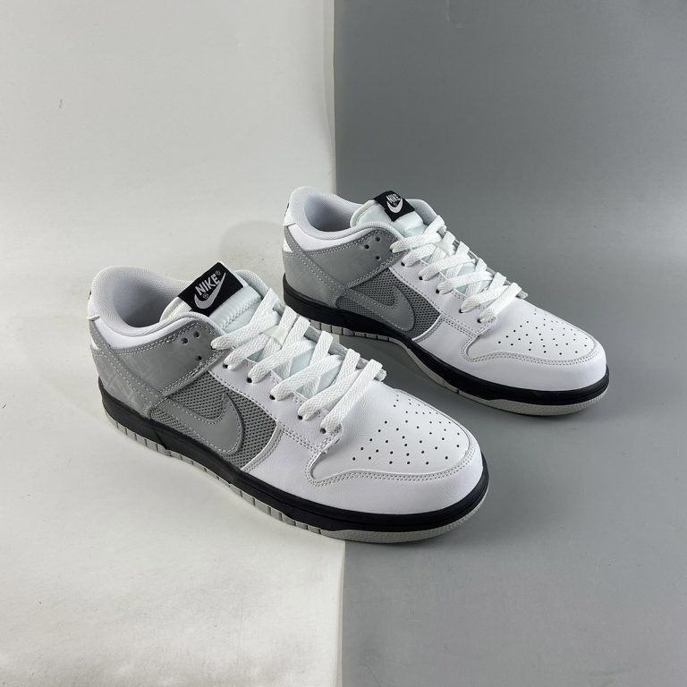 Nike Dunk Low White/Neutral Grey-Black For Sale – The Sole Line