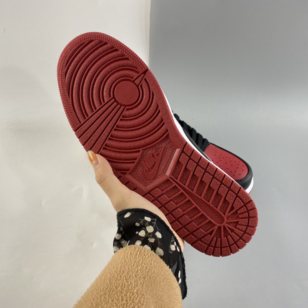 Air-Jordan-1-Low-Bred-Toe-White-Black-University-Red-For-Sale-5
