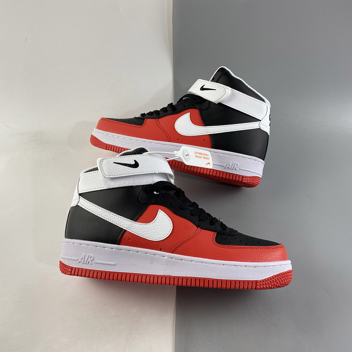 NBA-x-Nike-Air-Force-1-High-75th-Anniversary-Black-Chile-Red-White-Sail-For-Sale