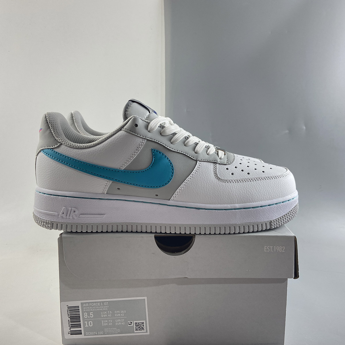 NBA-x-Nike-Air-Force-1-Low-Fiesta-White-Grey-Fog-Sundial-Turquoise-Blue-7