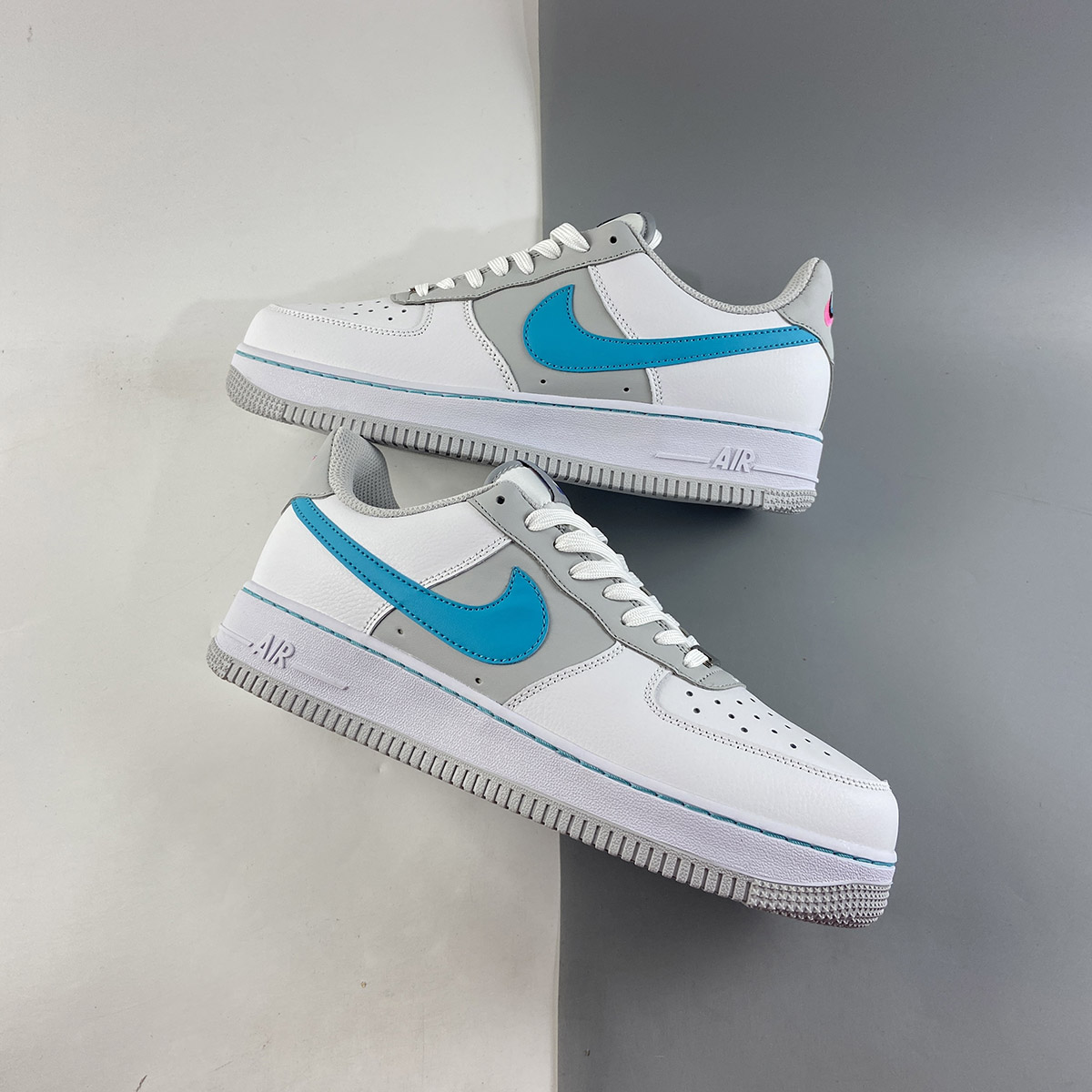 NBA-x-Nike-Air-Force-1-Low-Fiesta-White-Grey-Fog-Sundial-Turquoise-Blue