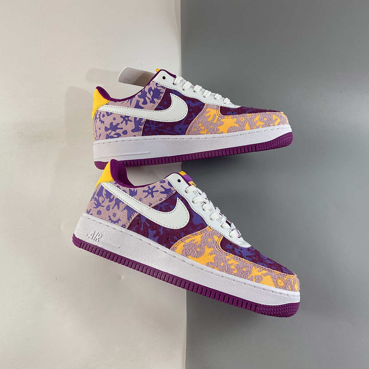 Nike-Air-Force-1-07-LV8-Red-Plum-Light-Arctic-Pink-Wild-Violet-White-For-Sale-1