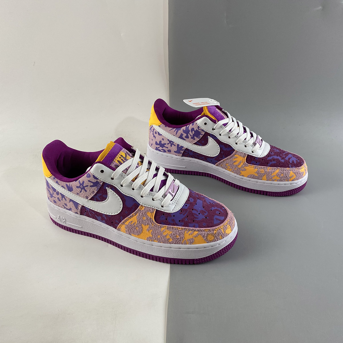 Nike-Air-Force-1-07-LV8-Red-Plum-Light-Arctic-Pink-Wild-Violet-White-For-Sale-6