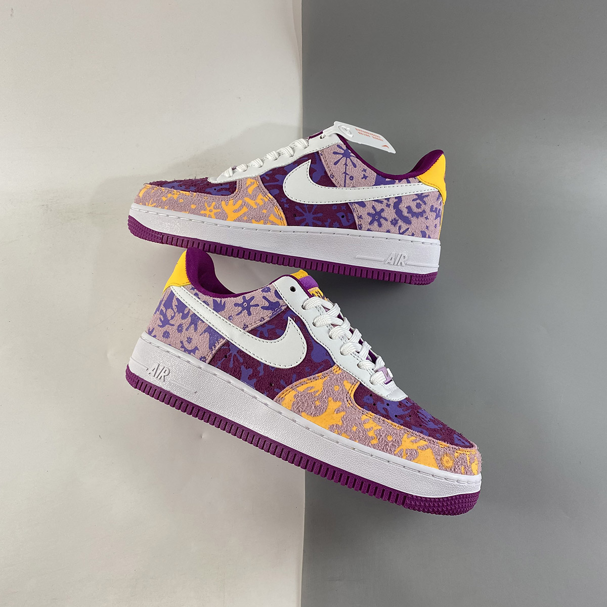 Nike-Air-Force-1-07-LV8-Red-Plum-Light-Arctic-Pink-Wild-Violet-White-For-Sale