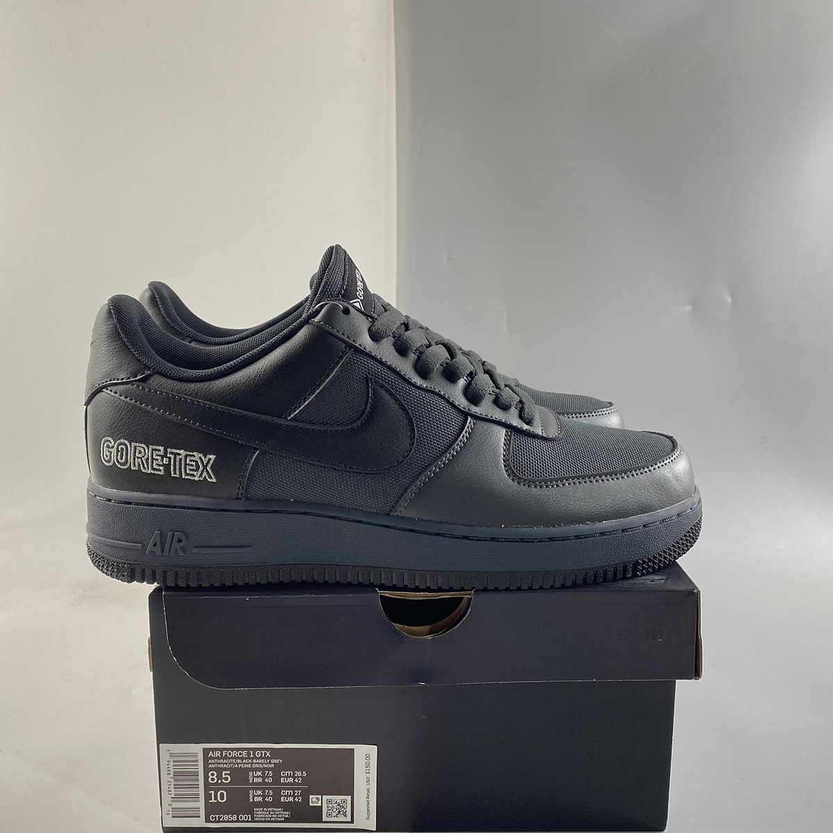 Nike-Air-Force-1-Gore-Tex-Black-Barely-Grey-For-Sale-7