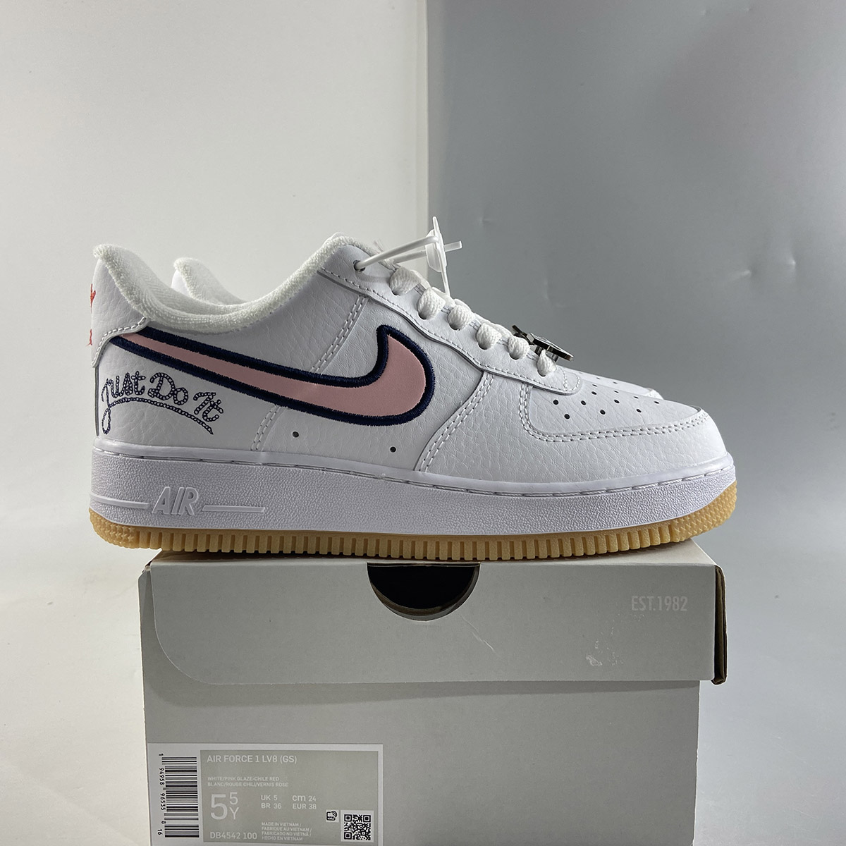 Nike-Air-Force-1-LV8-White-Chile-Red-Gum-Pink-For-Sale-7
