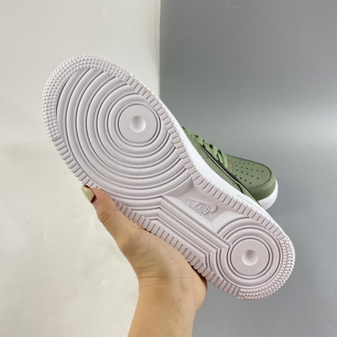 Nike-Air-Force-1-Low-Olive-Green-Black-Gold-For-Sale-5