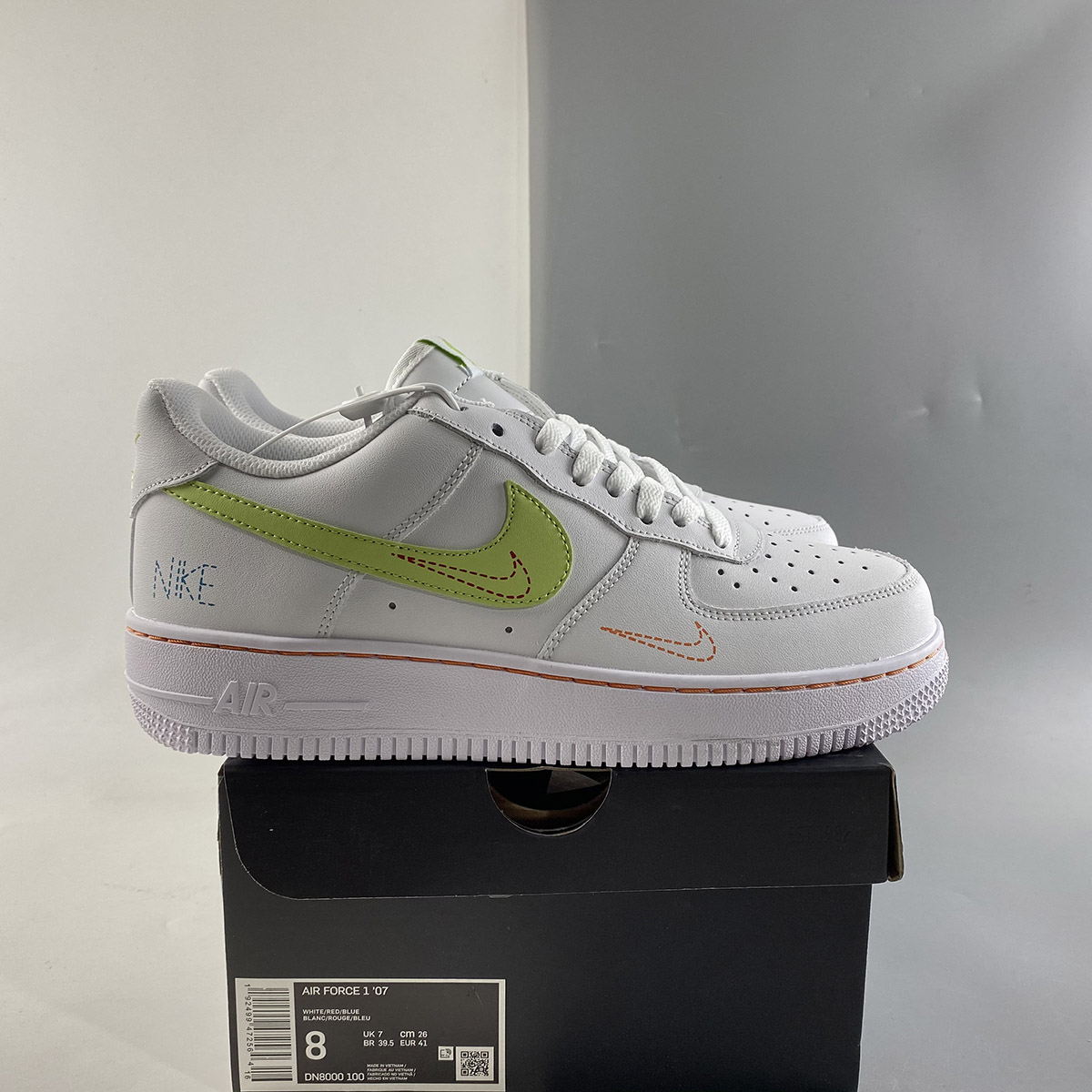 Nike-Air-Force-1-White-Bright-Crimson-Light-Photo-Blue-Lime-Ice-For-Sale-7