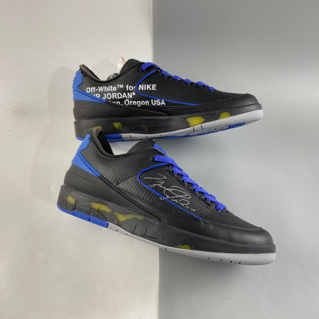 Off-White-x-Air-Jordan-2-Low-Black-Varsity-Royal-For-Sale-1