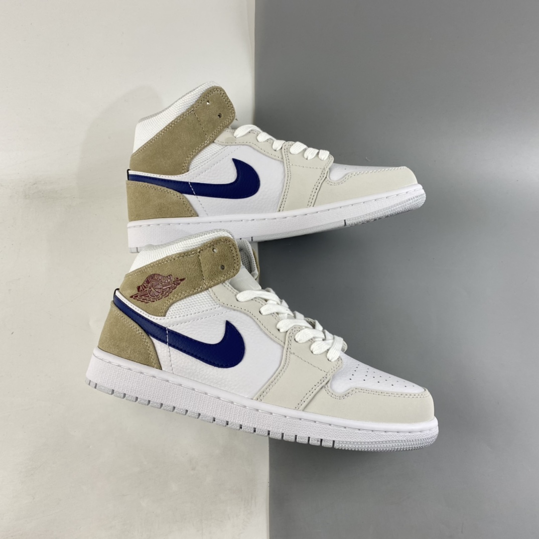 Air-Jordan-1-Mid-Navy-Swooshes-and-Tan-Suede-1