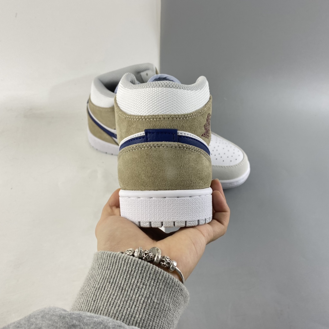 Air-Jordan-1-Mid-Navy-Swooshes-and-Tan-Suede-4