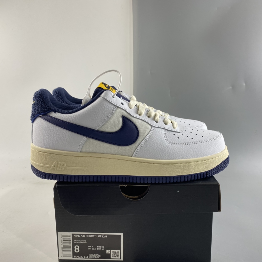 Nike-Air-Force-1-07-LV8-White-Midnight-Navy-Sail-For-Sale-7