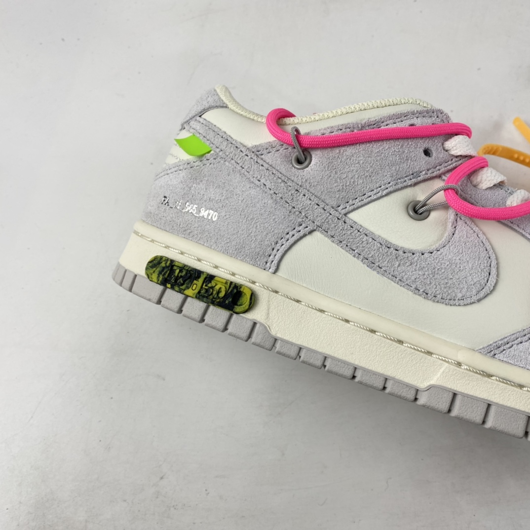 Off-White-x-Nike-Dunk-Low-17-of-50-Sail-Neutral-Grey-Hyper-Pink-For-Sale-2