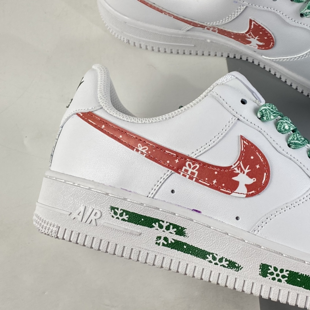 Custom-Nike-Air-Force-1-Low-Christmas-White-For-Sale-2