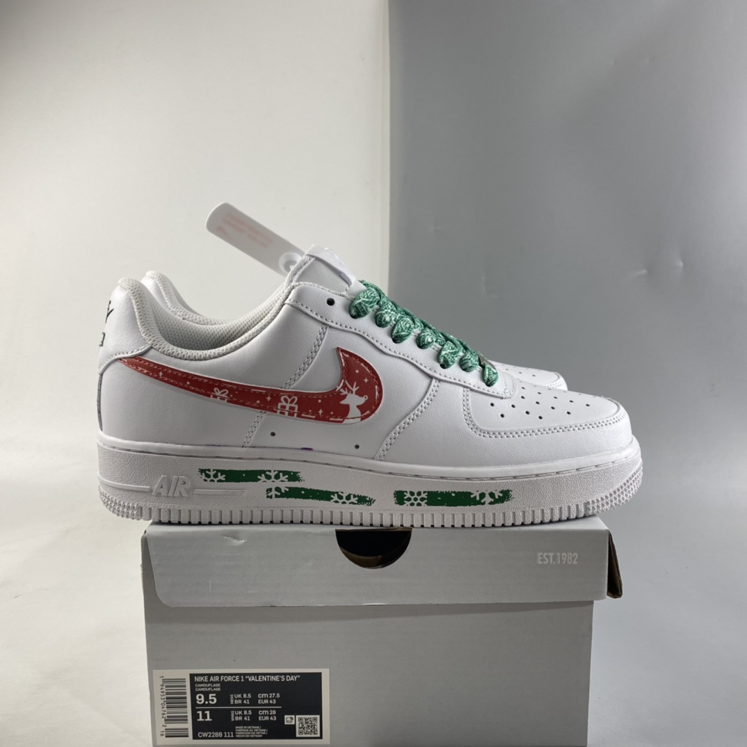 Custom-Nike-Air-Force-1-Low-Christmas-White-For-Sale-7