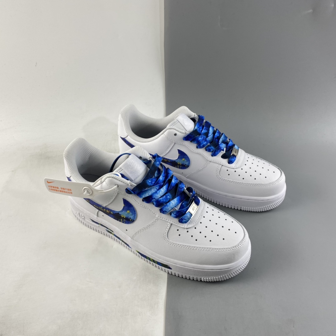 Custom-Nike-Air-Force-1-Low-White-Blue-For-Sale-6