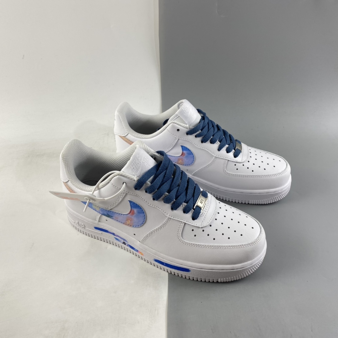 Custom-Nike-Air-Force-1-Low-White-Blue-For-Sale-6