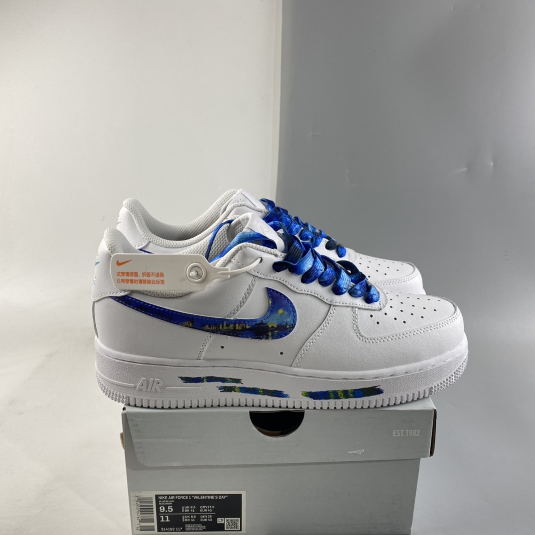 Custom-Nike-Air-Force-1-Low-White-Blue-For-Sale-7