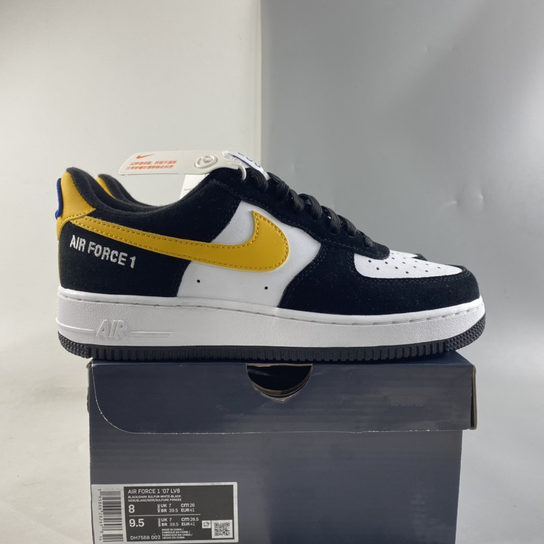 Nike-Air-Force-1-Low-Athletic-Club-Black-White-University-Gold-For-Sale-7