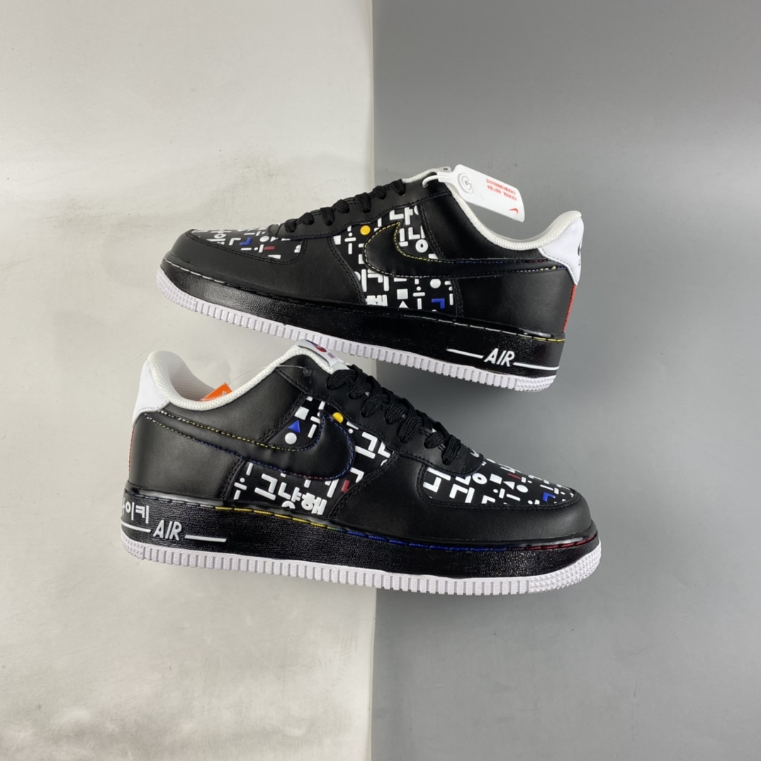 Nike-Air-Force-1-Low-Hangeul-Day-Black-DO2704-010-For-Sale