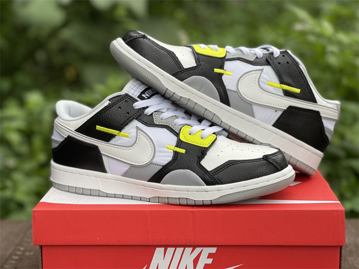 Nike-Dunk-Low-Scrap-Black-White-Wolf-Grey-Lemon-Twist-For-Sale-1