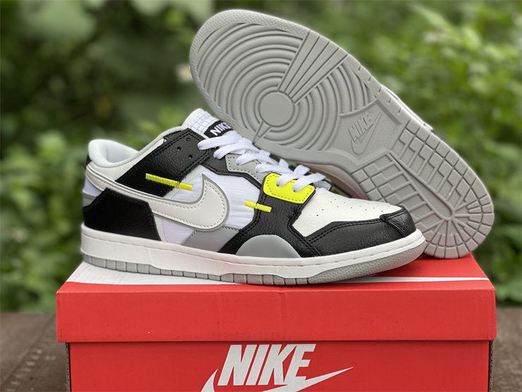 Nike-Dunk-Low-Scrap-Black-White-Wolf-Grey-Lemon-Twist-For-Sale