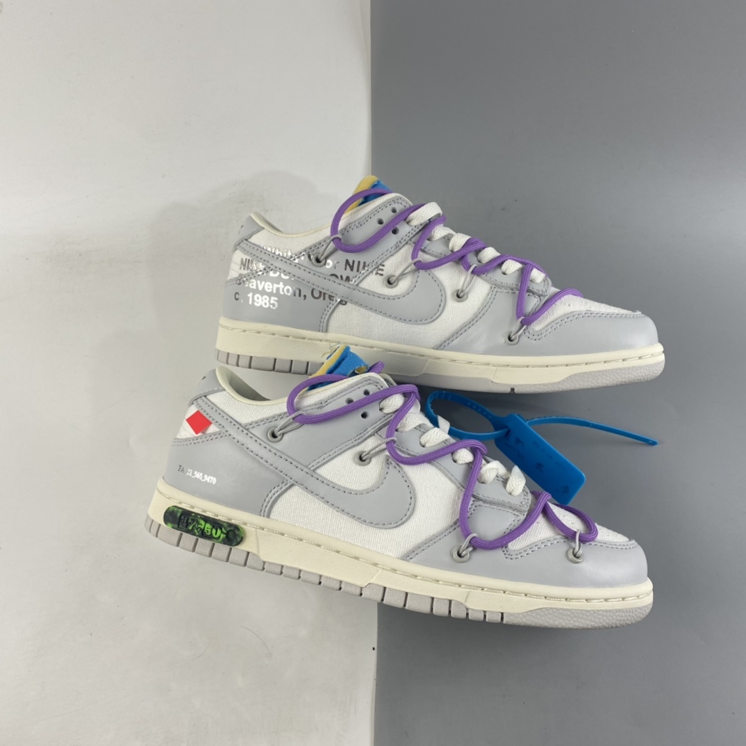 Off-White-x-Nike-Dunk-Low-47-of-50-Sail-Neutral-Grey-1
