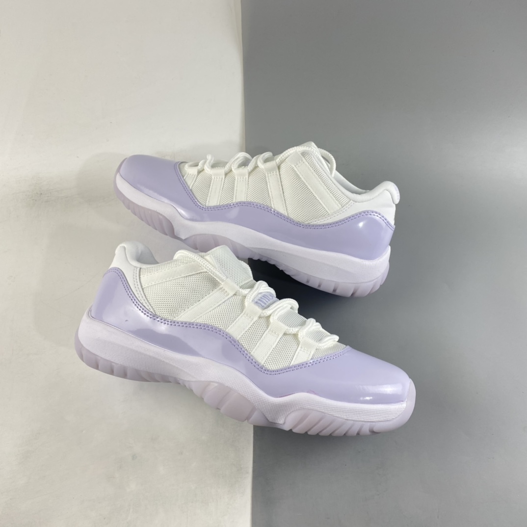 Air-Jordan-11-Low-White-Pure-Violet-White-AH7860-101-For-Sale