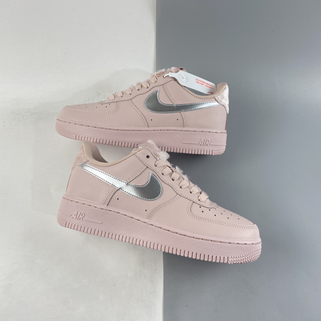 Nike-Air-Force-1-Low-Pink-Silver-For-Sale