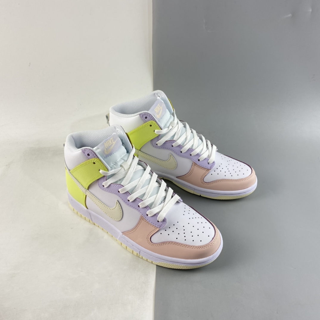 Nike-Dunk-High-Cashmere-White-Cashmere-Lemon-Twist-For-Sale-6