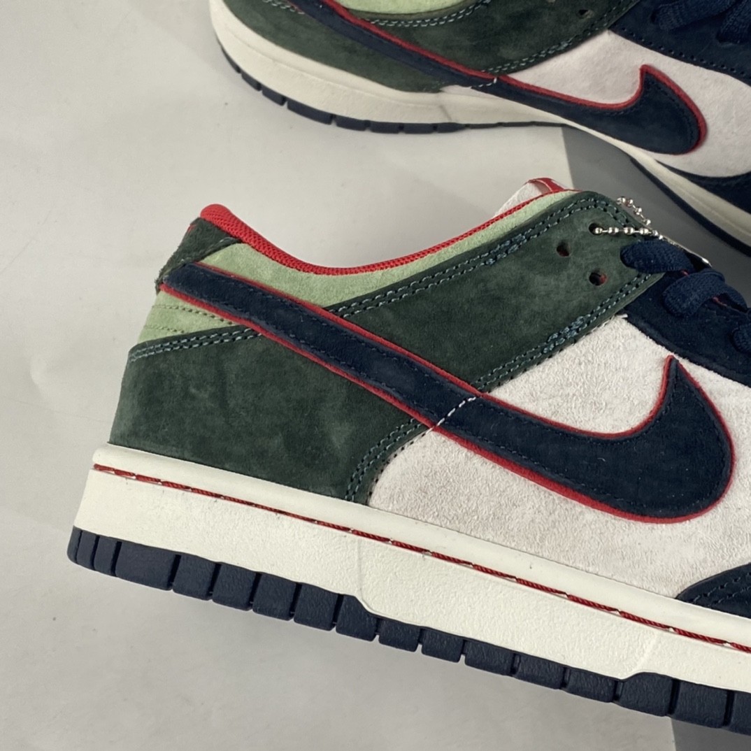 Nike-Dunk-Low-Navy-Green-Red-For-Sale-2