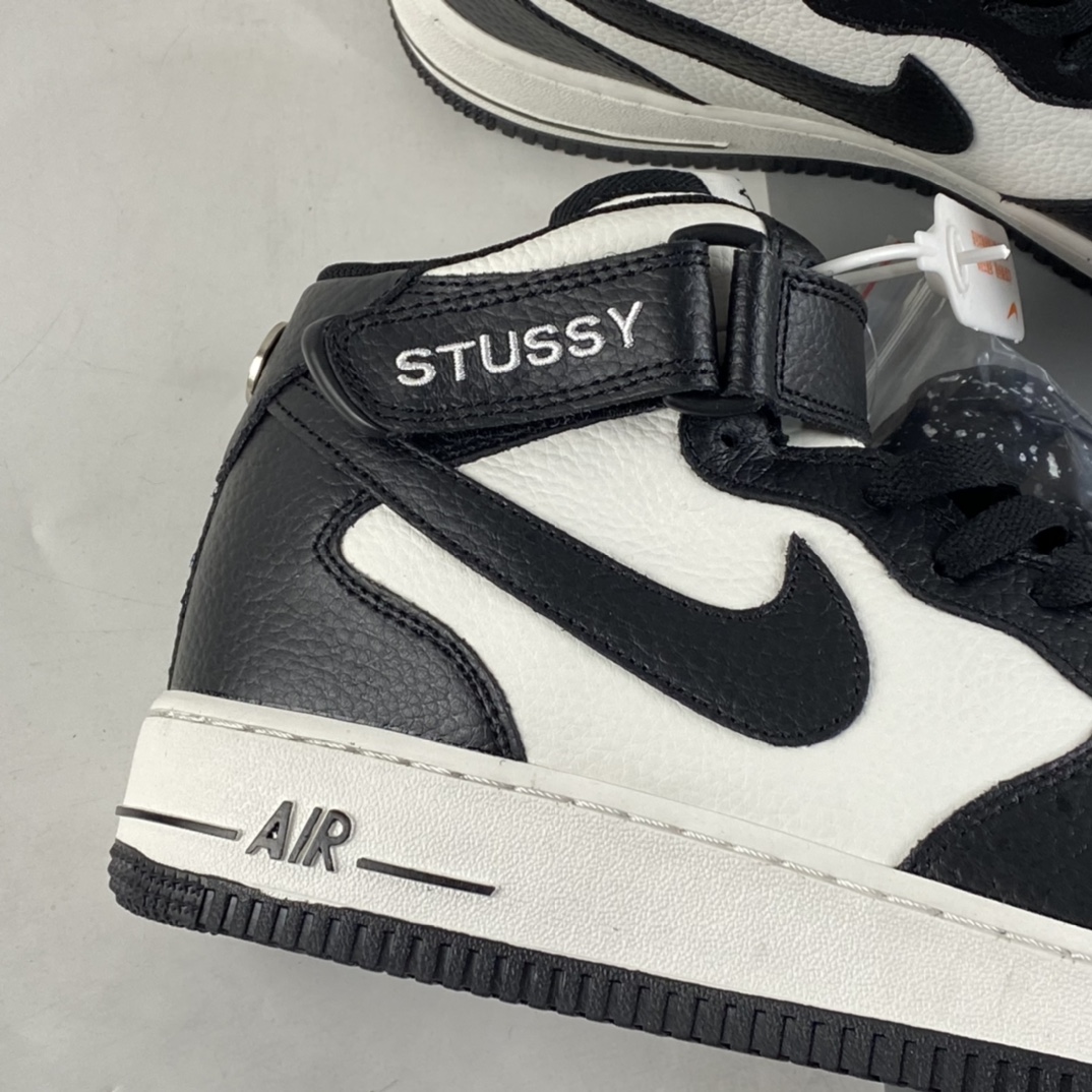 Stussy-x-Nike-Air-Force-1-Mid-White-Black-For-Sale-2