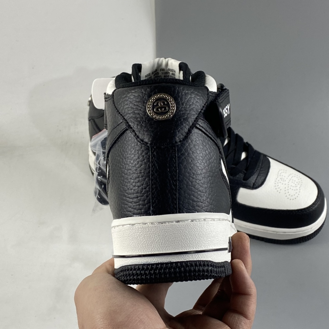 Stussy-x-Nike-Air-Force-1-Mid-White-Black-For-Sale-4