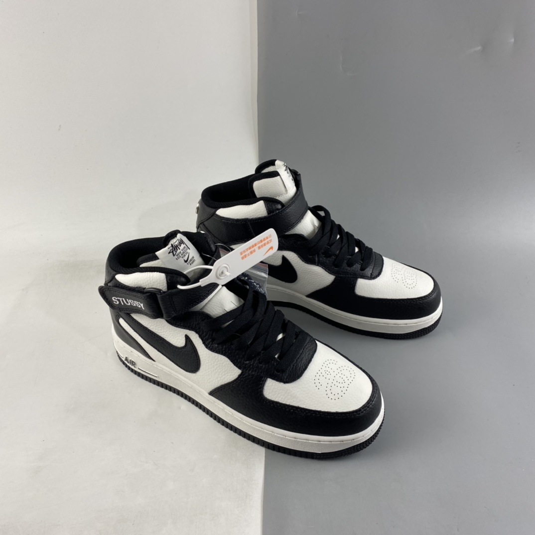 Stussy-x-Nike-Air-Force-1-Mid-White-Black-For-Sale-6