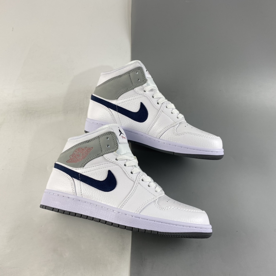 Air-Jordan-1-Mid-Paris-White-University-Red-Stealth-Midnight-Navy-For-Sale-1