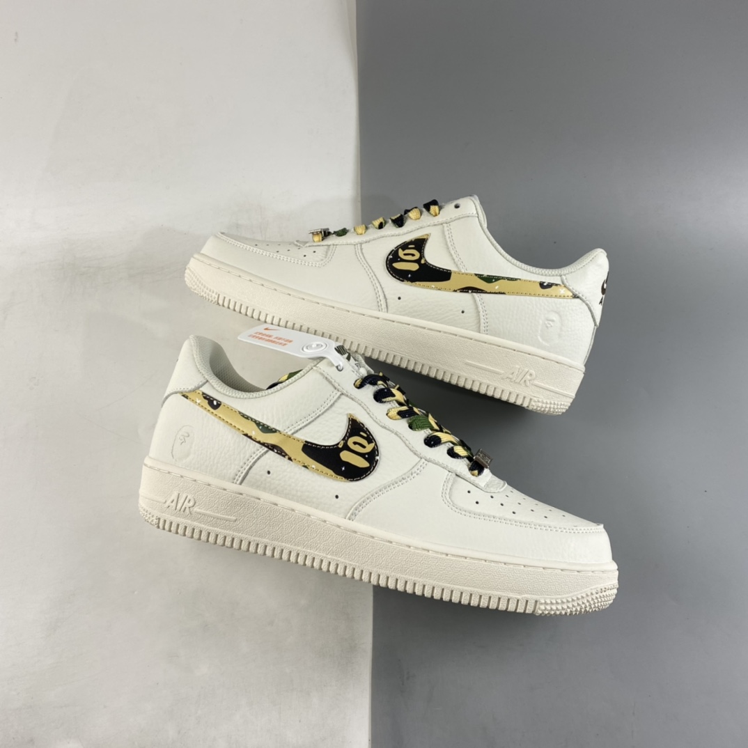 Bapesta-x-Nike-Air-Force-1-Low-White-For-Sale