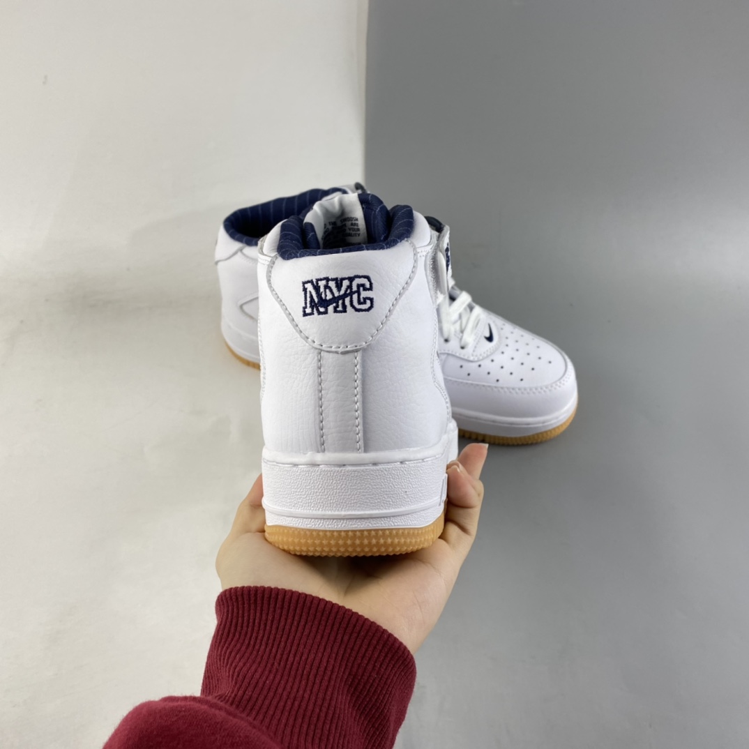 Nike-Air-Force-1-Mid-NYC-White-Midnight-Navy-Gum-Yellow-For-Sale-4