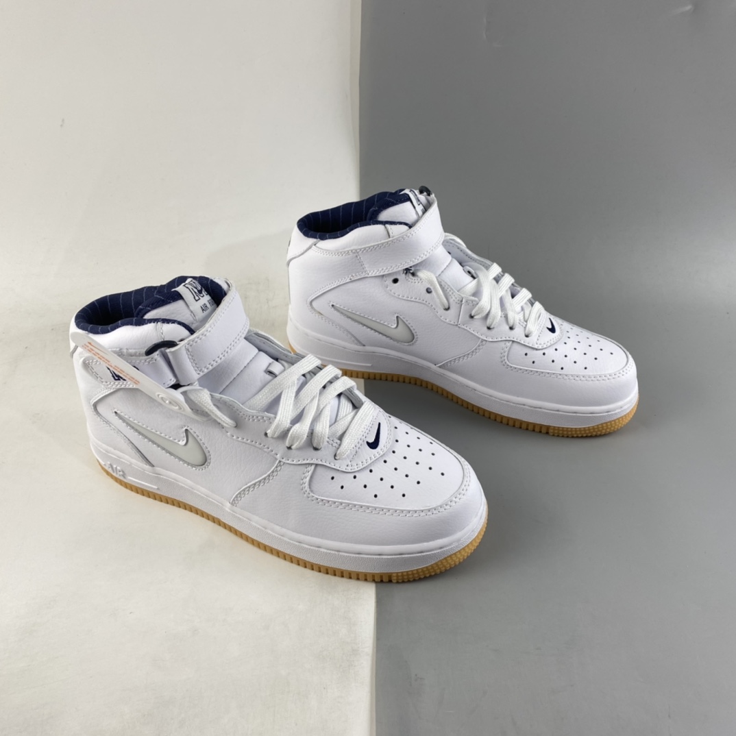 Nike-Air-Force-1-Mid-NYC-White-Midnight-Navy-Gum-Yellow-For-Sale-6