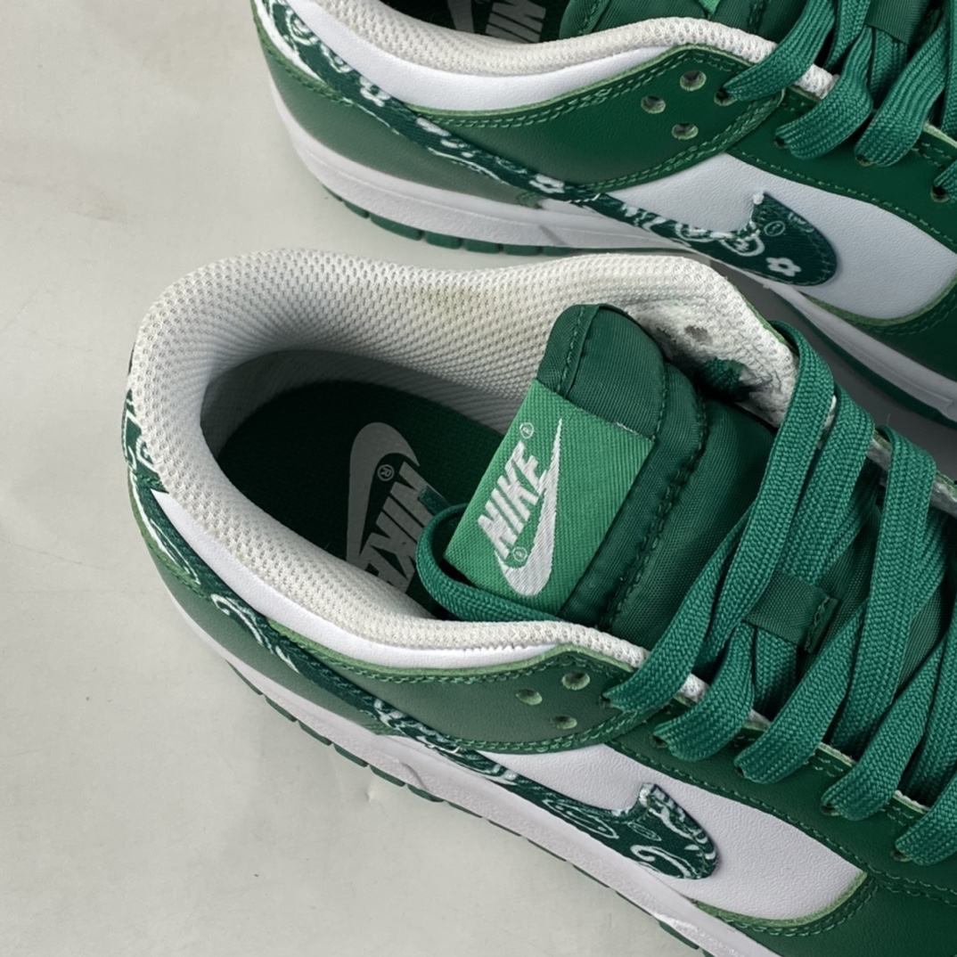 Nike-Dunk-Low- Green-Paisley-Green-White-For-Sale-3