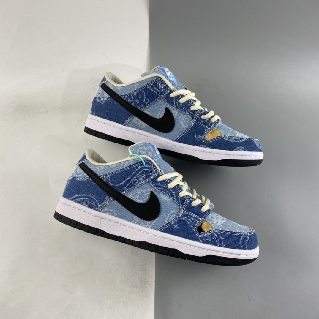 Cusotm-Nike-Dunk-Low-Denim-For-Sale-1