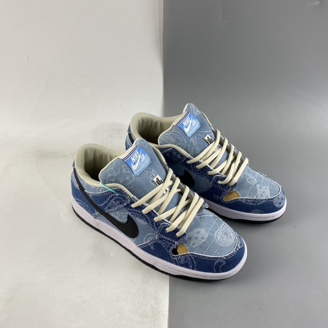 Cusotm-Nike-Dunk-Low-Denim-For-Sale-6