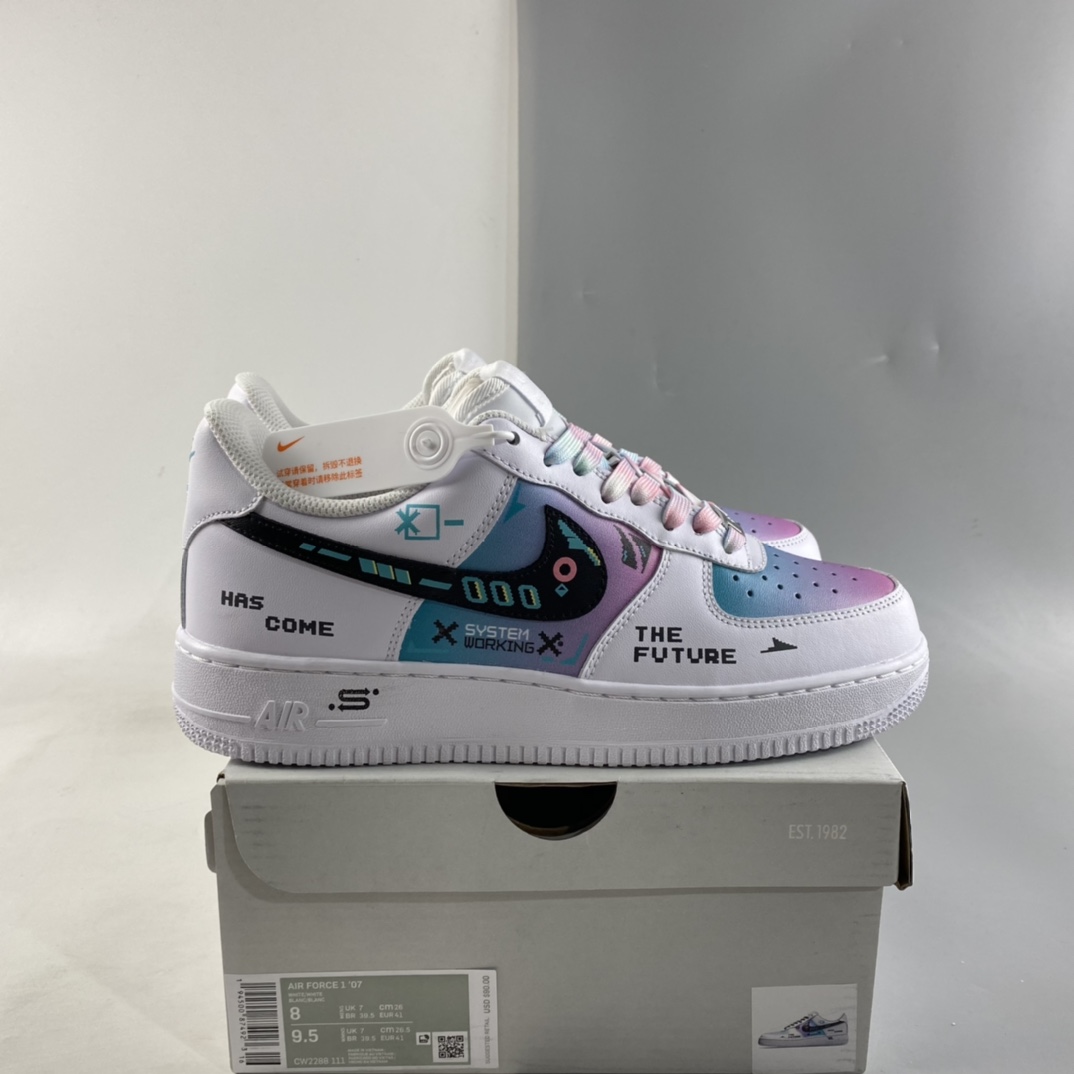 Custom-Nike-Air-Force-1-Low-The-Future-White-For-Sale-7