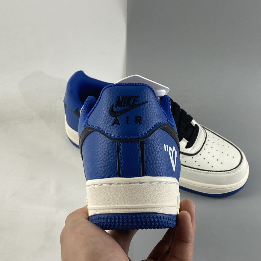 Custom-Nike-Air-Force-1-Low-Valentines-Day-White-Blue-Black-For-Sale-4