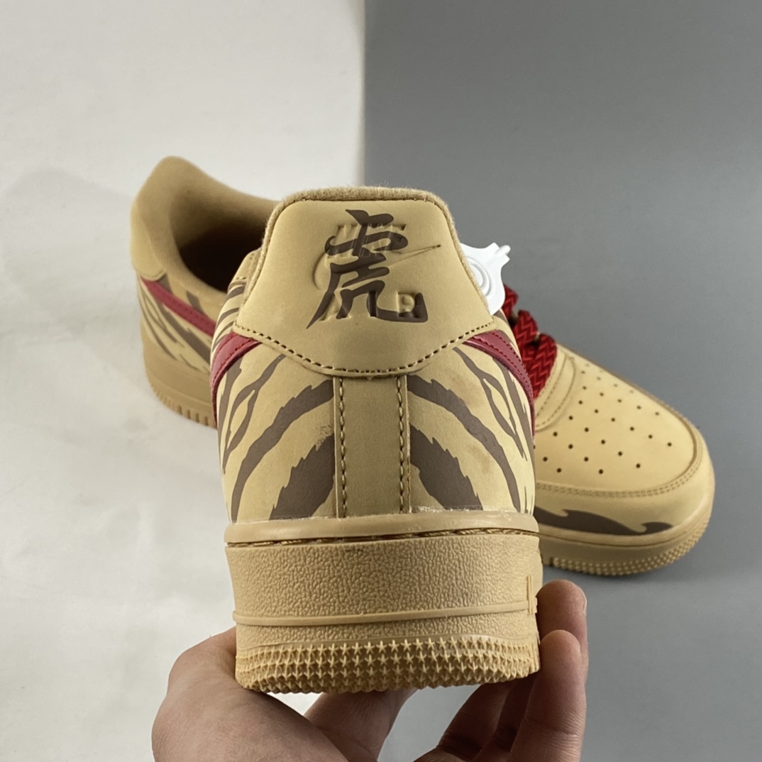 Custom-Nike-Air-Force-1-Low-Year-of-the-Tiger-Wheat-For-Sale-4
