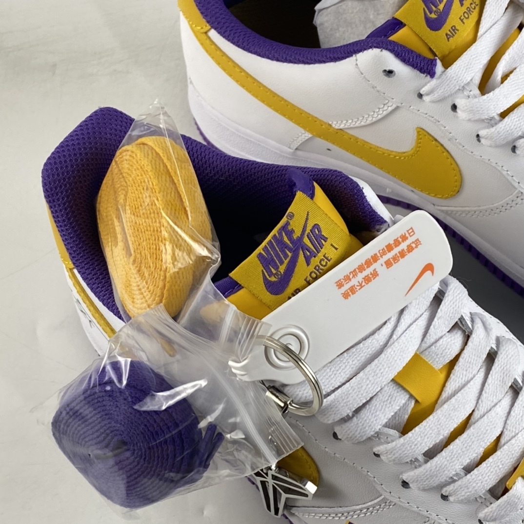 Nike-Air-Force-1-Low-Lakers-24-White-Puple-Yellow-For-Sale-3