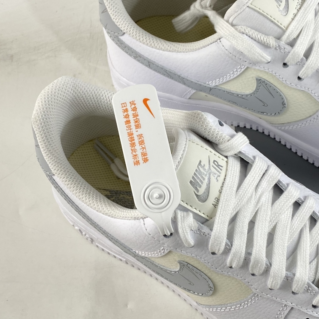 Nike-Air-Force-1-Low-Mini-Swooshes-White-Cream-For-Sale-3