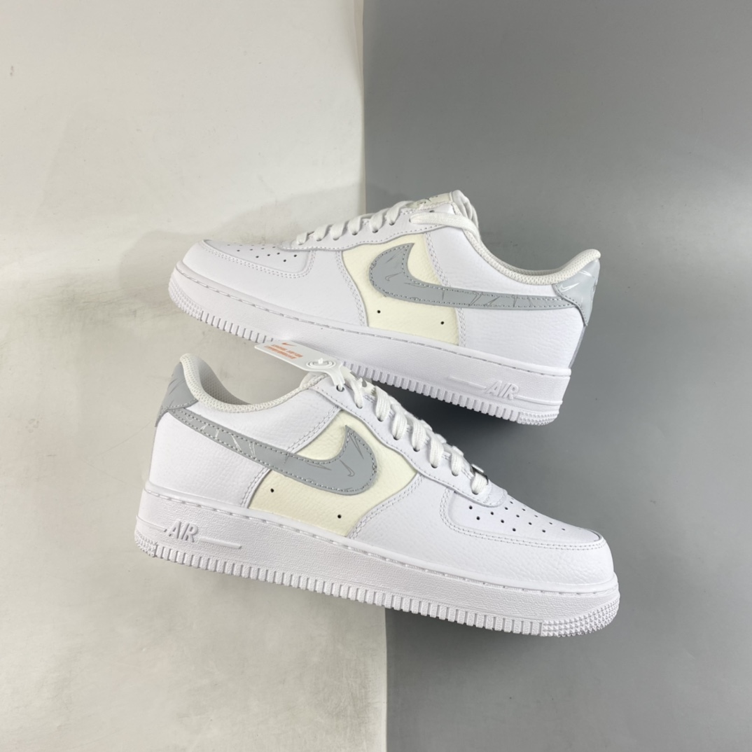 Nike-Air-Force-1-Low-Mini-Swooshes-White-Cream-For-Sale